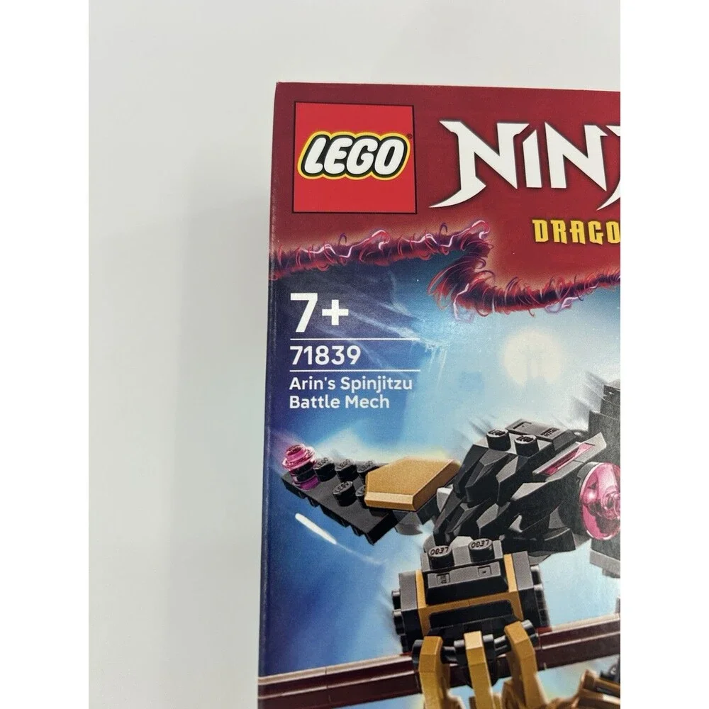 LEGO NINJAGO Dragons Rising Arin’s Spinjitzu Battle Mech 71839 New Fast Shipping